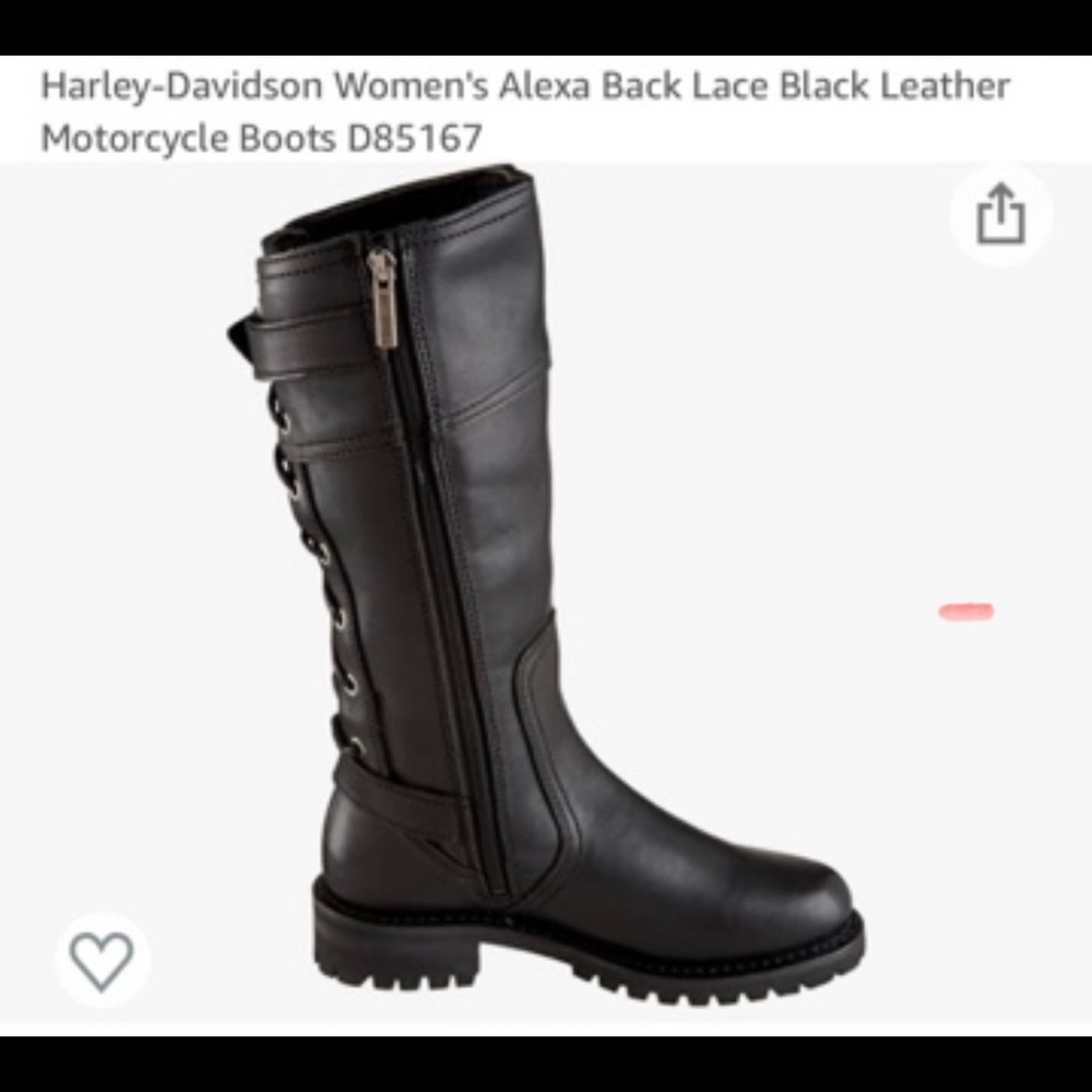 Harley Davidson Women’s riding boots.